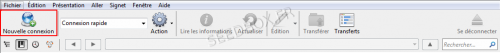 Nouvelle connexion