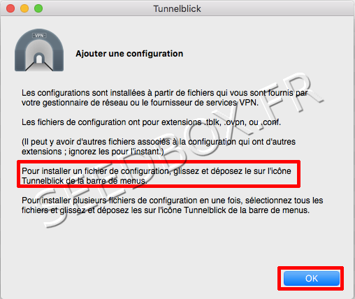 Ajouter une configuration