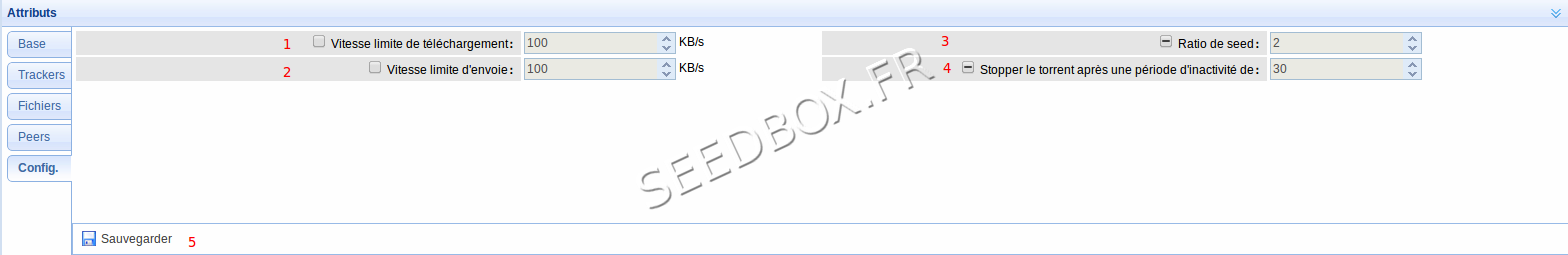 Configuration par fichier