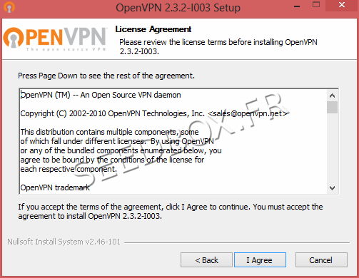 Licence OpenVPN