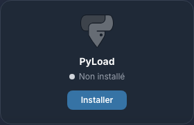 Carte pyLoad avant son installation