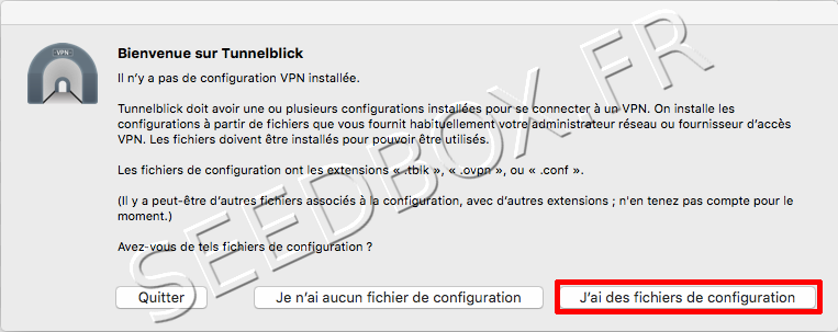 Fichiers de configuration