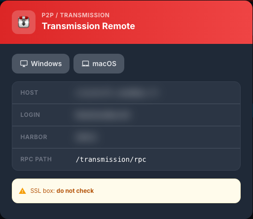 پارامترهای Transmission Remote با مقادیر شخصی تار شده است