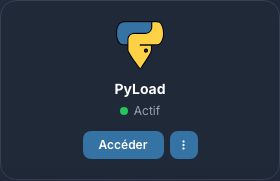 Carte pyLoad active