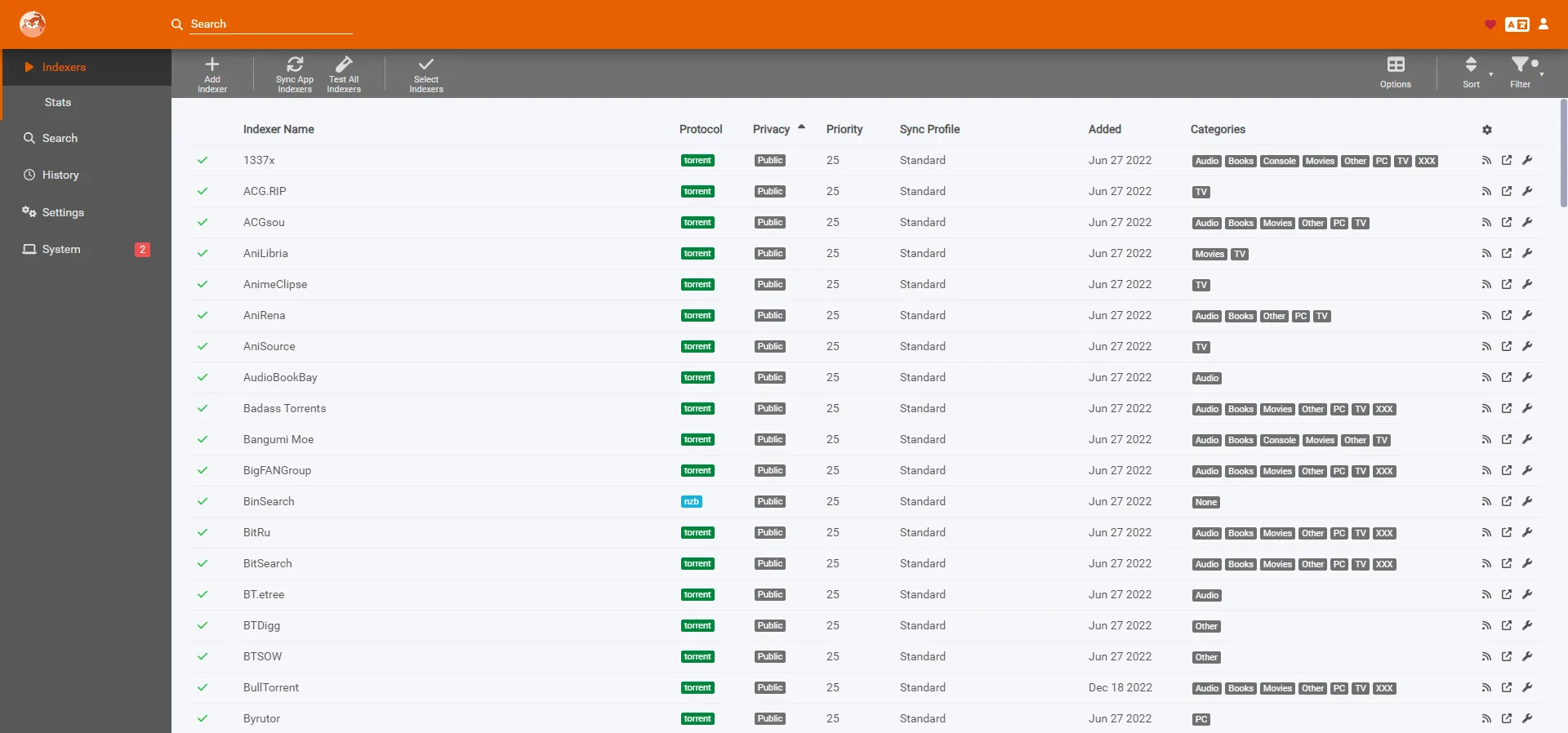 Prowlarr sur Seedbox.fr