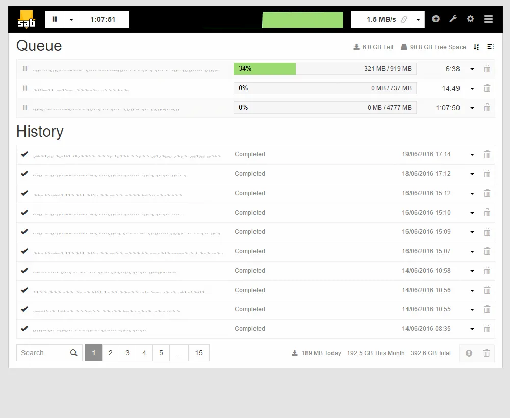 SABnzbd sur Seedbox.fr
