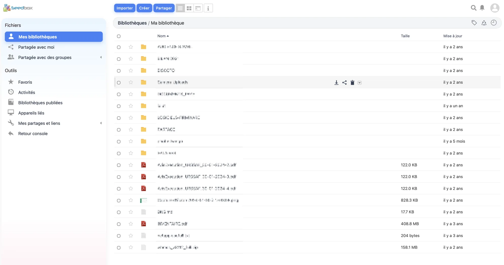Seafile sur Seedbox.fr