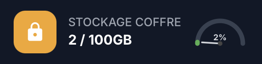 Stockage Coffre-fort