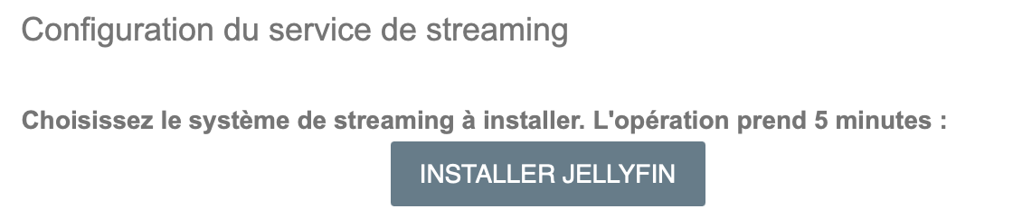 Installer Jellyfin