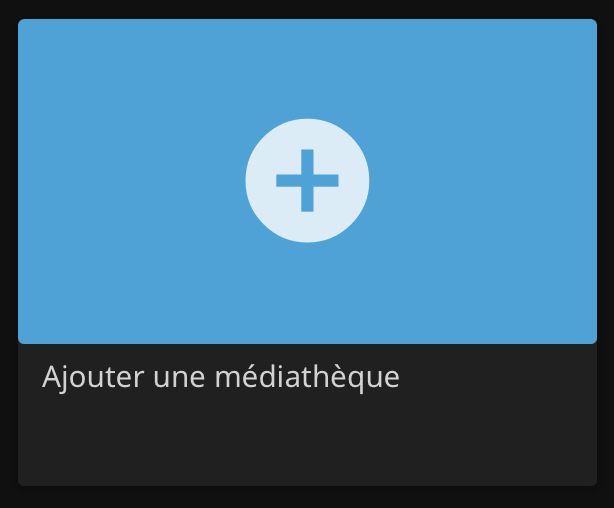 Création de la première bibliothèque