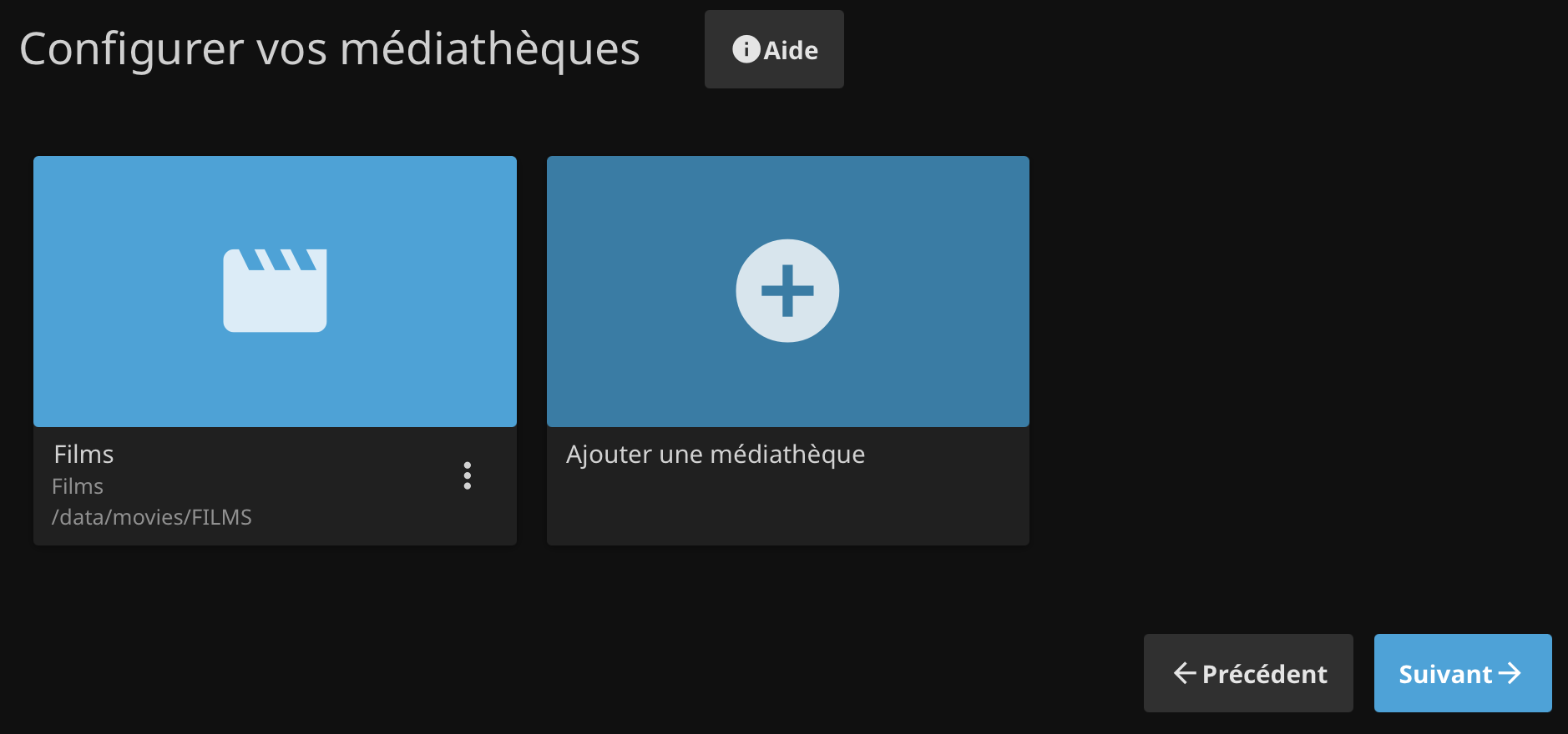 Validation de la configuration
